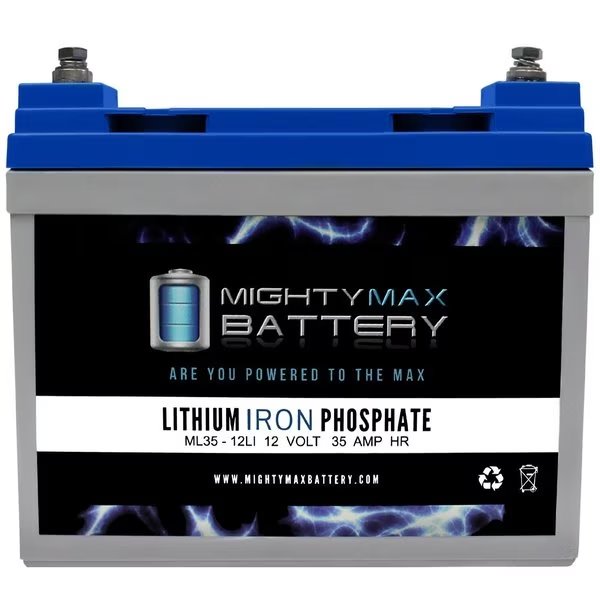 12V 35AH Lithium Replacement Battery for Sonnenschein S1222P2, Mighty Max Battery, Mfr#: MAX3935383